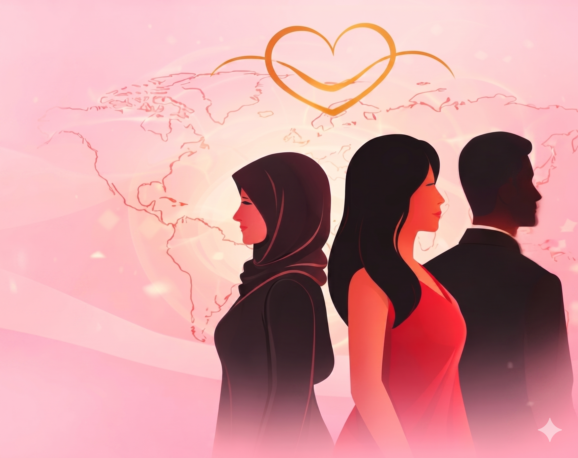 Verified members from around the world seeking a life partner